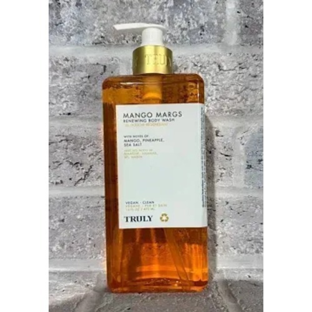 MSRP $32.00, Truly, Mango Margs Body wash 16 oz, **NIB, Full Size